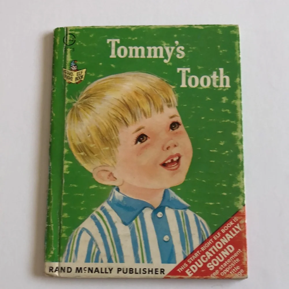 ELF BOOKS Rand McNally Junior Elf Books retro childrens books Vintage